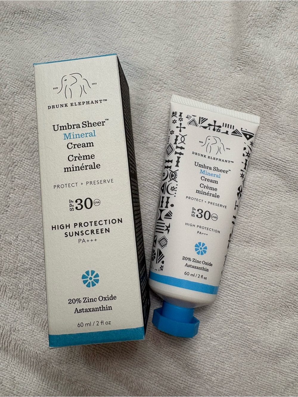 Drunk Elephant Umbra Sheer Mineral Cream SPF 30 -